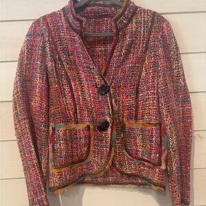 Canvasbacks 100% vintage multicolored
Vibrant  Blazer in size 10